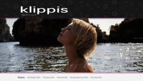 What Klippis.net website looked like in 2020 (4 years ago)