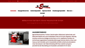 What K-elsner.de website looked like in 2020 (4 years ago)