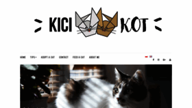 What Kicikot.com website looked like in 2020 (4 years ago)