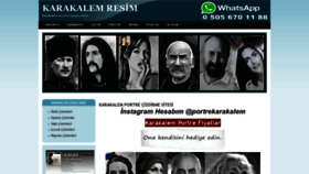 What Karakalemresim.net website looked like in 2020 (4 years ago)