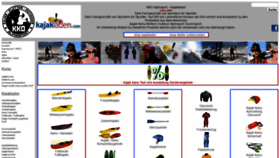 What Kajakladen.com website looked like in 2020 (4 years ago)