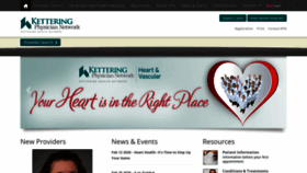 What Ketteringphysiciannetwork.org website looked like in 2020 (4 years ago)