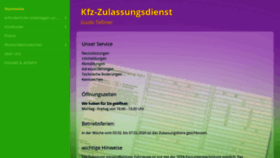 What Kfz-zulassung-falkensee.de website looked like in 2020 (4 years ago)