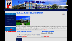 What Kkclaw.org website looked like in 2020 (4 years ago)