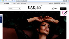 What Kartes-moda.pl website looked like in 2020 (4 years ago)