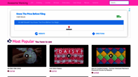 What Knittingidea.com website looked like in 2020 (4 years ago)