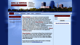 What Kingnewton.com website looked like in 2020 (4 years ago)