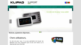 What Klipad-support.com website looked like in 2020 (4 years ago)