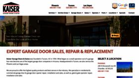 What Kaisergarage.com website looked like in 2020 (4 years ago)