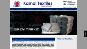 What Kamaltextile.com website looked like in 2020 (4 years ago)