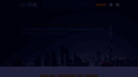 What Kerlink.fr website looked like in 2020 (4 years ago)