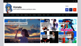 What Konata.cz website looked like in 2020 (4 years ago)