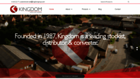 What Kingdomgroup.com website looked like in 2020 (4 years ago)