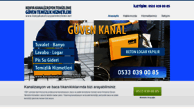What Konyakanalizasyontemizleme.net website looked like in 2020 (4 years ago)