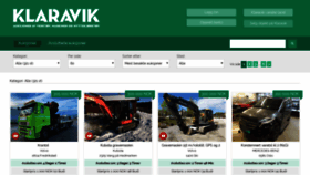 What Klaravik.no website looked like in 2020 (4 years ago)