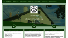 What Kohegyihaz.hu website looked like in 2020 (4 years ago)