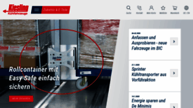 What Kiesling.de website looked like in 2020 (4 years ago)
