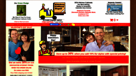 What Kitchencabinetdepot.com website looked like in 2020 (4 years ago)