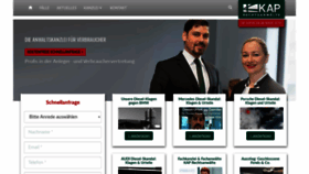 What Kap-fachanwalt-rechtsanwaelte.de website looked like in 2020 (4 years ago)