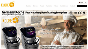 What Kitchen-de.com website looked like in 2020 (4 years ago)