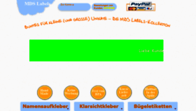 What Kinder-namensaufkleber.de website looked like in 2020 (4 years ago)