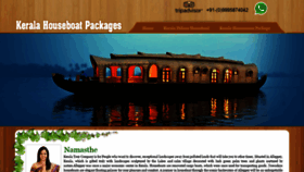 What Keralahouseboatpackage.com website looked like in 2020 (4 years ago)