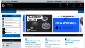 What Kmotorshop.com website looked like in 2020 (4 years ago)