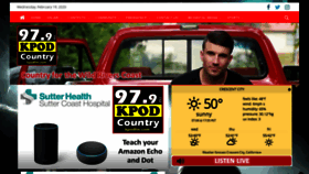 What Kpodfm.com website looked like in 2020 (4 years ago)