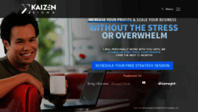 What Kaizensigmaco.com website looked like in 2020 (4 years ago)