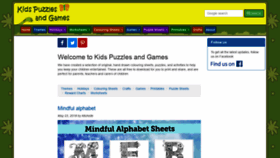 What Kidspuzzlesandgames.co.uk website looked like in 2020 (4 years ago)