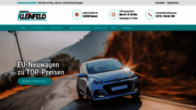 What Kleinfeld-selent.de website looked like in 2020 (4 years ago)
