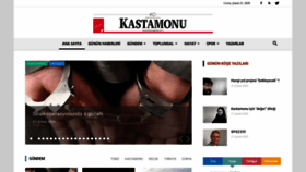 What Kastamonugazetesi.com.tr website looked like in 2020 (4 years ago)