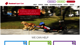 What Kootenaiurgentcare.com website looked like in 2020 (4 years ago)