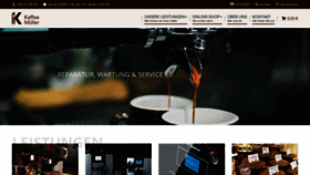 What Kaffeemueller.de website looked like in 2020 (4 years ago)