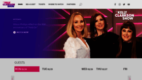 What Kellyclarksonshow.com website looked like in 2020 (4 years ago)