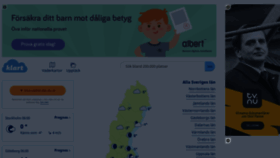 What Klart.se website looked like in 2020 (4 years ago)
