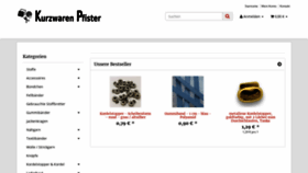 What Kurzwaren-pfister.de website looked like in 2020 (4 years ago)