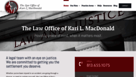 What Klmlawoffice.com website looked like in 2020 (4 years ago)