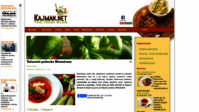 What Kajman.net website looked like in 2020 (4 years ago)
