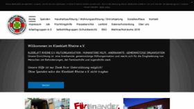 What Kleeblatt-rheine.de website looked like in 2020 (4 years ago)