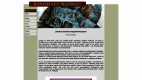 What Konstelace-traumatu.cz website looked like in 2020 (4 years ago)