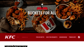 What Kfc-suisse.ch website looked like in 2020 (4 years ago)