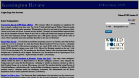 What Kensingtonreview.com website looked like in 2020 (4 years ago)