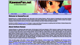 What Kawasefan.net website looked like in 2020 (4 years ago)