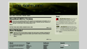 What Kgpsoftware.com website looked like in 2020 (4 years ago)