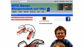 What Kfogeuer.de website looked like in 2020 (4 years ago)