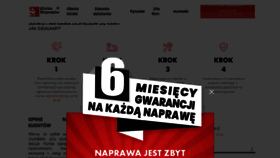 What Klinikaekspresow.pl website looked like in 2020 (4 years ago)