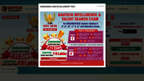 What Kautilyaiitacademy.com website looked like in 2020 (4 years ago)