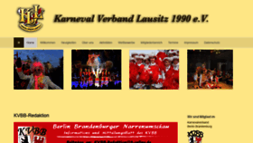 What Karneval-lausitz.de website looked like in 2020 (4 years ago)