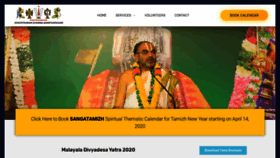 What Kinchitdharmam.org website looked like in 2020 (4 years ago)